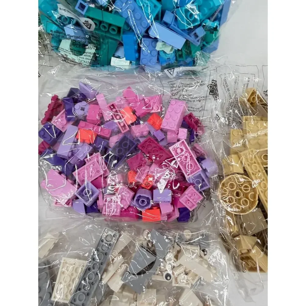 Building Bricks Parts Lot 11 Color Sorted Bags New 3.00lb Bulk Pieces
